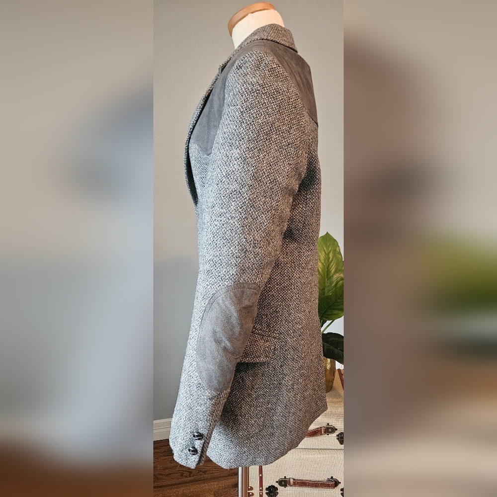 PENDLETON Vintage Western Blazer With Suede Patch Elbows & Shoulder! - Picture 5 of 15